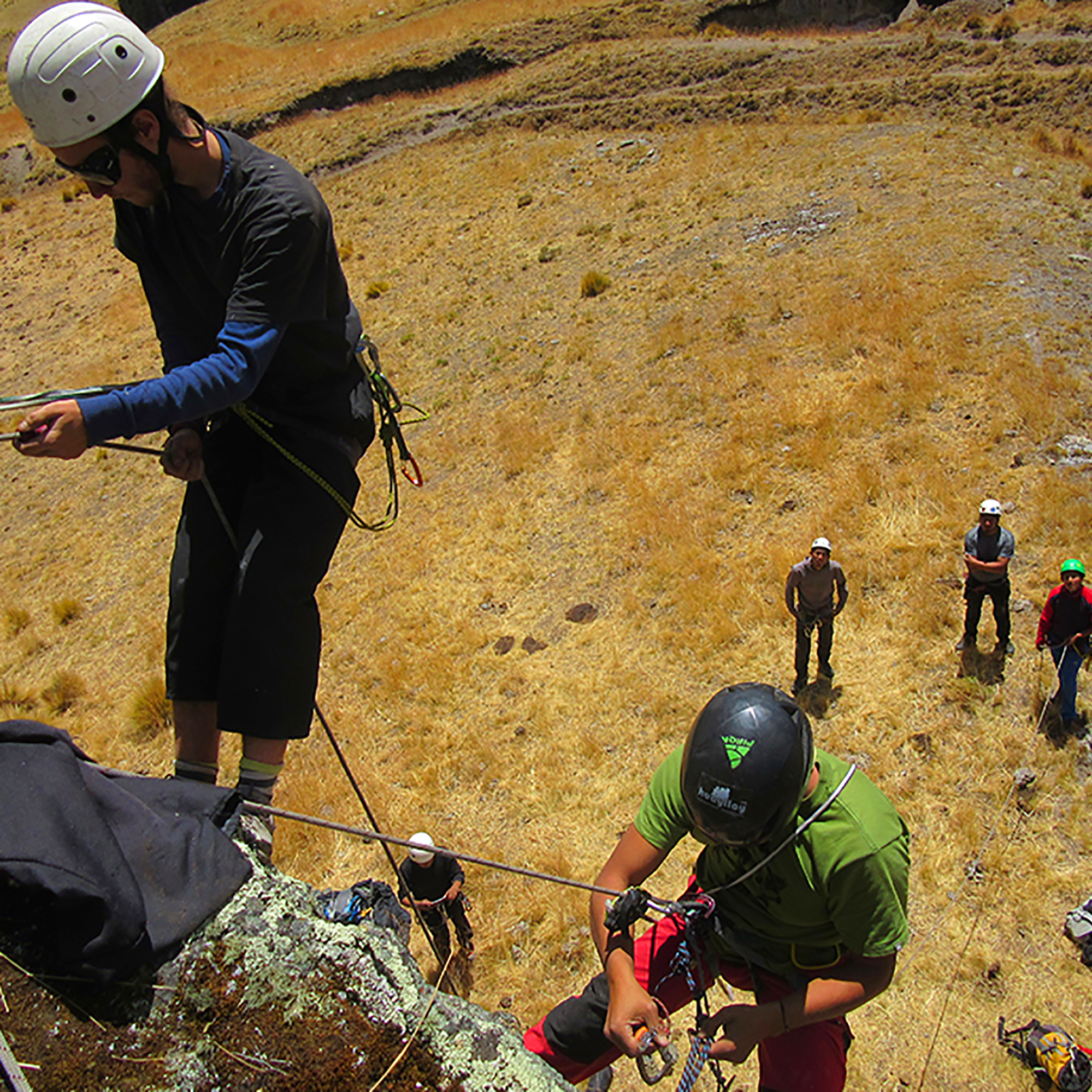 Curso de escalada en roca